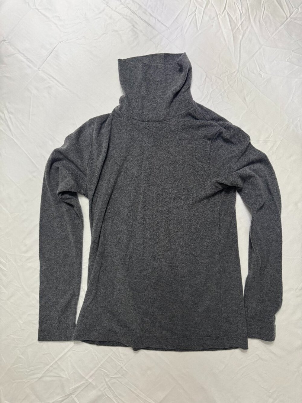 Uniqlo Heattech Grey Turtleneck Top Women's XS
